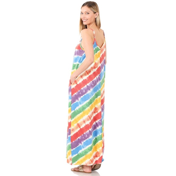 Rainbow Maxi Dress - Picture 3 of 6